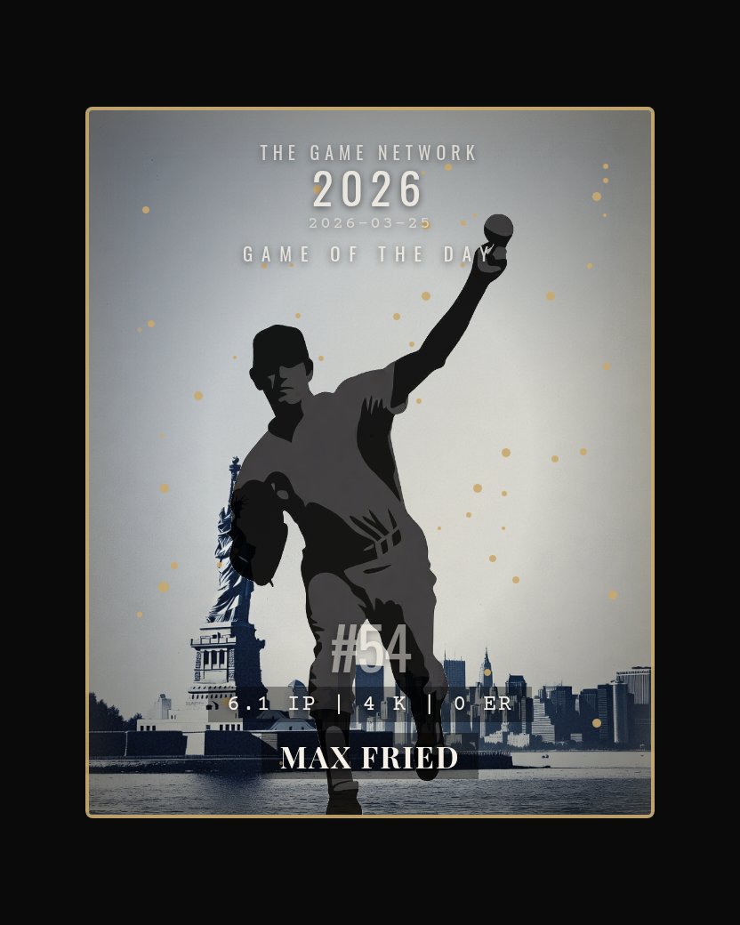 Max Fried — Game of the Day