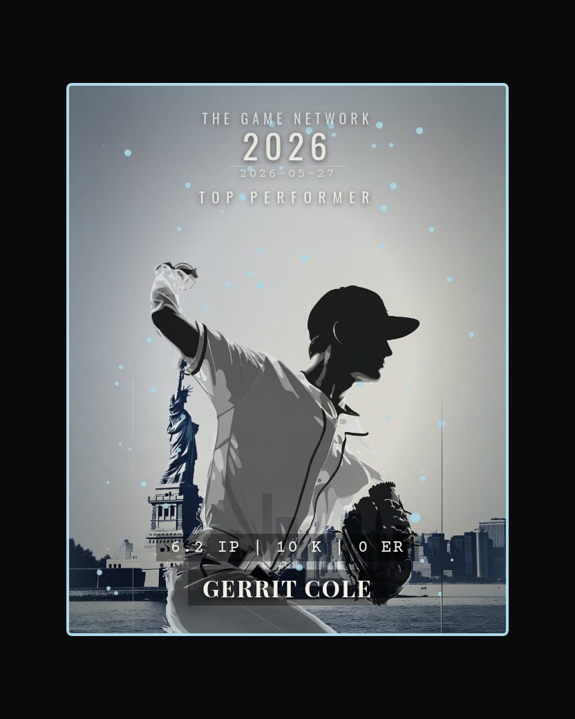 Gerrit Cole — Top Performer