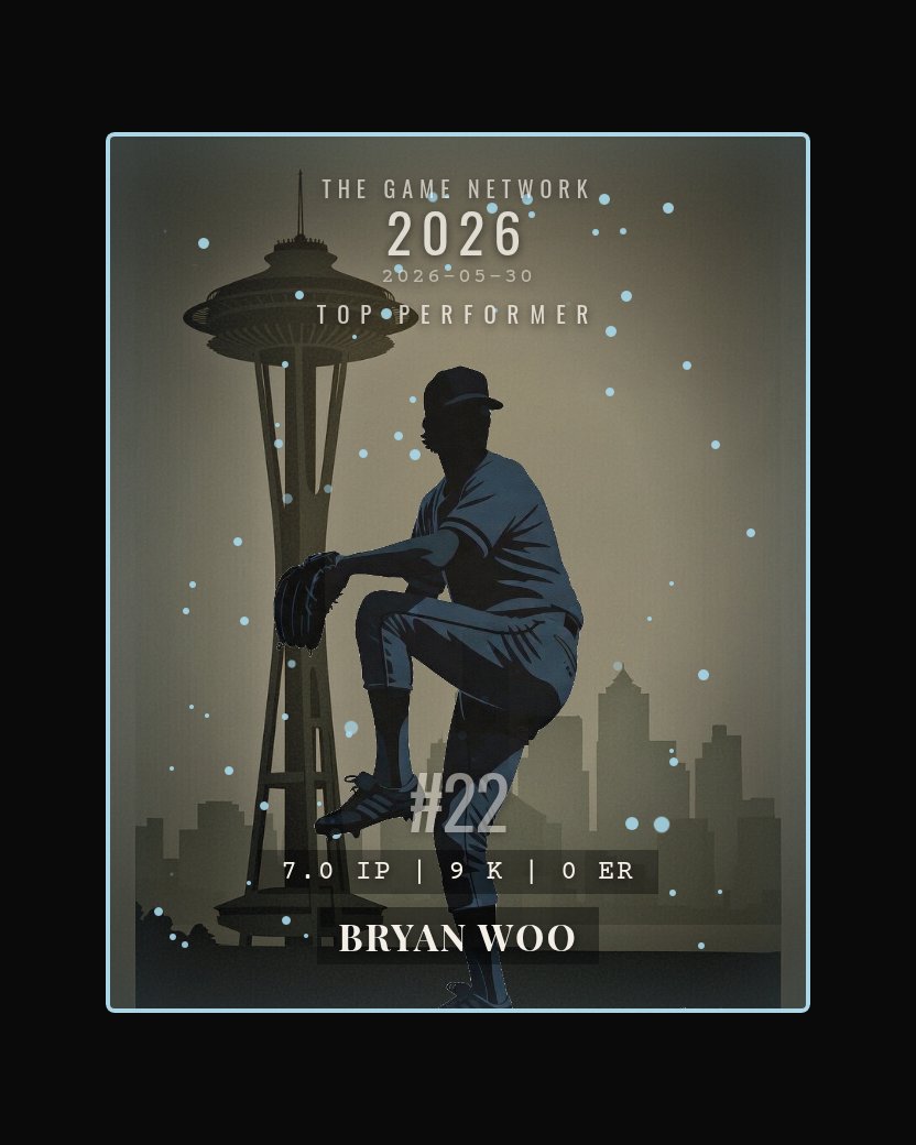 Bryan Woo — Top Performer