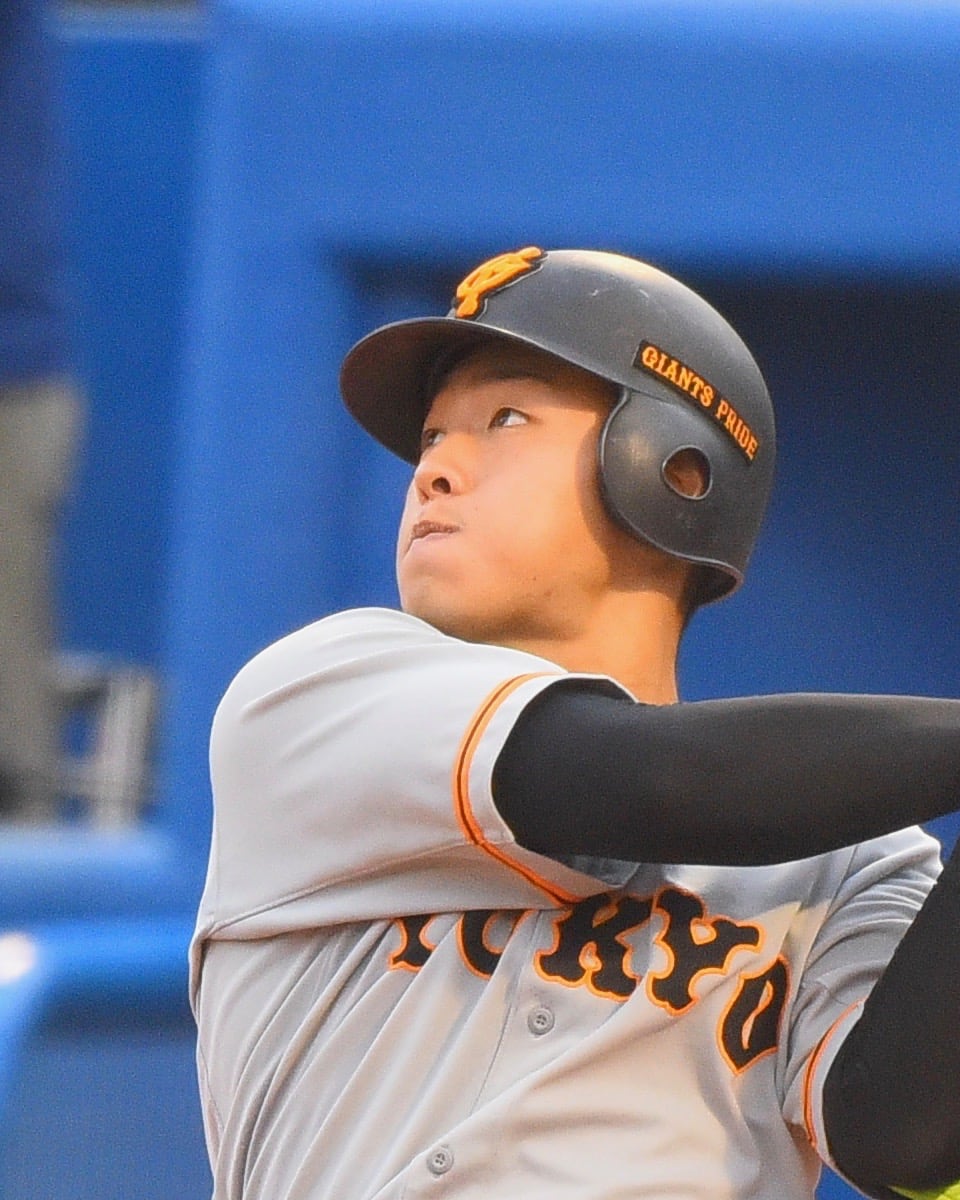 岡本和真（読売ジャイアンツ時代、2018年4月7日）