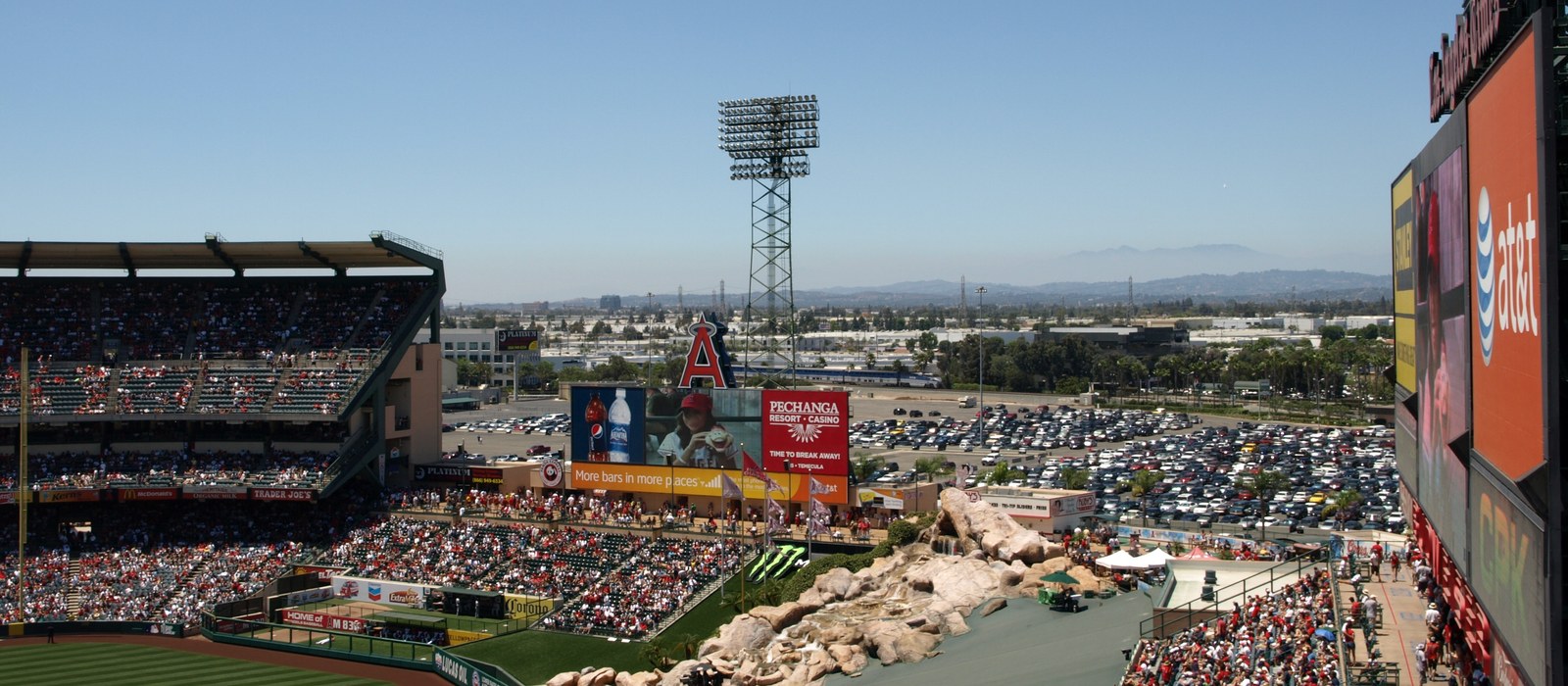 Angel Stadium of Anaheim, California, July 2009