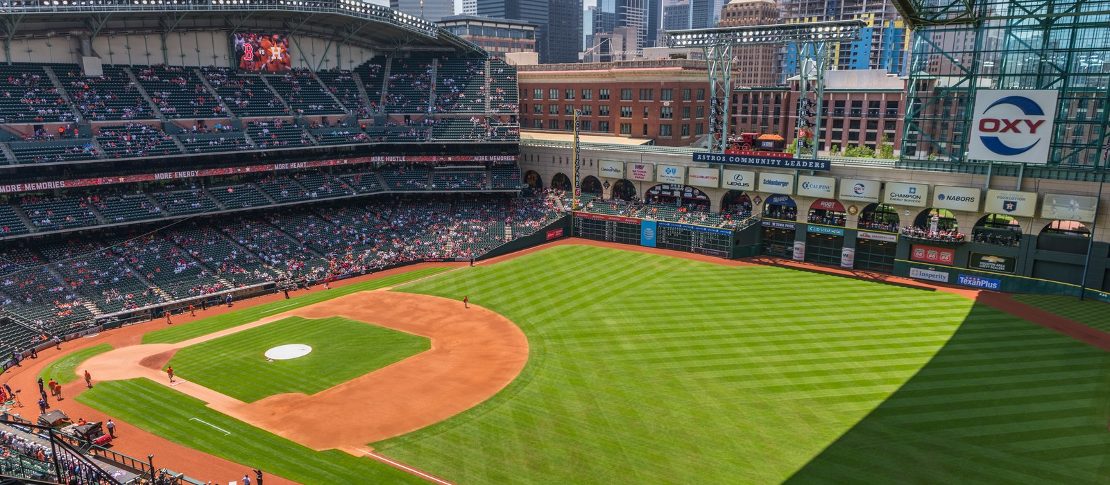 Daikin Park (formerly Minute Maid Park) in Houston, Texas, 2016