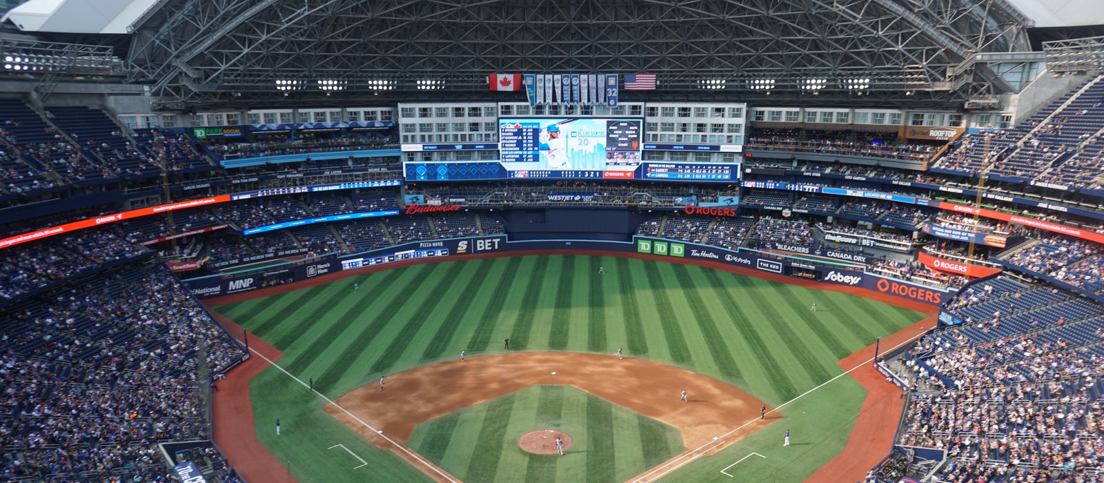 Rogers Centre from the 500 level
